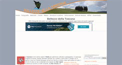 Desktop Screenshot of bellezzedellatoscana.it